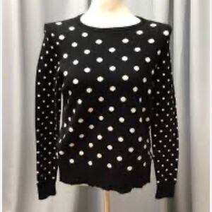 Veronica Beard Polka Dot Sweater